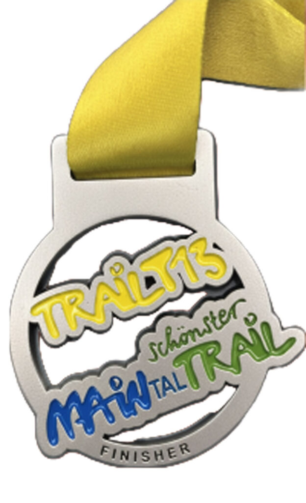 Medaille für Trailrun