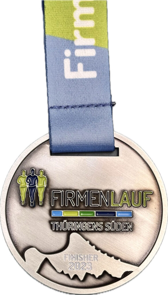 Medaillen für Firmenlauf - Thüringens Süden